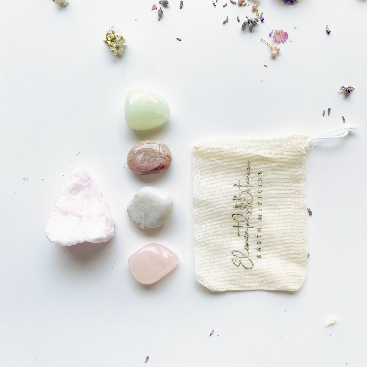 Self Love & Heart Healing Crystal Kit – Elementals Botanica