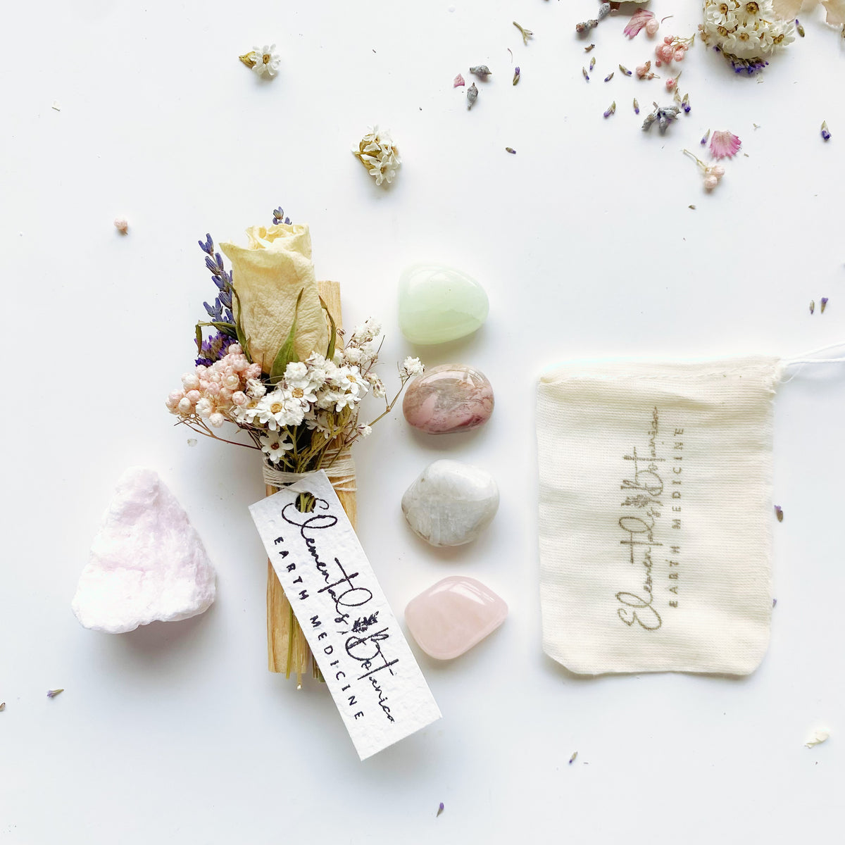 Self Love & Heart Healing Crystal Kit – Elementals Botanica