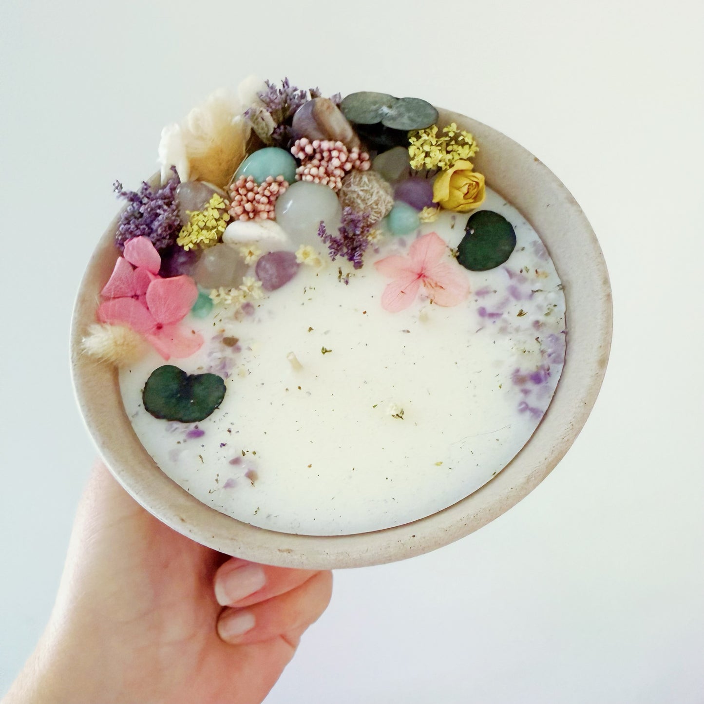 Crystal candle 