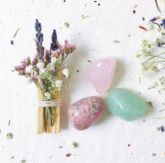 Love Yourself, Self Worth, Love & Heart Healing Crystal Kit